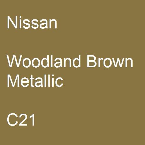 Nissan, Woodland Brown Metallic, C21.